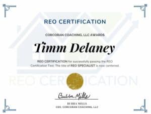 REO Certification